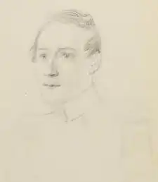 Карандашный портрет 1840х