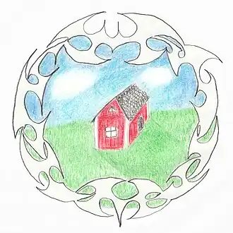 Обложка альбома Bladee и Ecco2K «Crest» (2022)