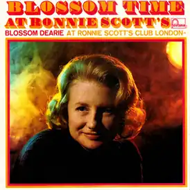 Обложка альбома Блоссом Дири «Blossom Time at Ronnie Scott’s» (1966)