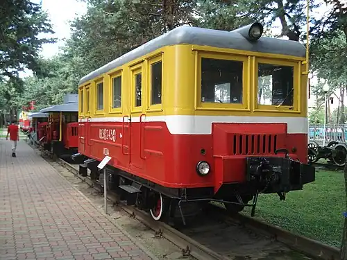 АС1А-2435 в Барановичском музее железнодорожной техники