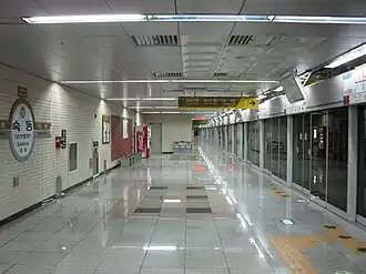 Платформа станции