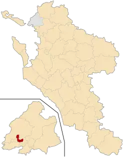 Кантон на карте департамента Шаранта Приморская