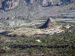 Вид на котловину Чисос с вершины Эмори-Пика