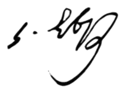 Изображение автографа