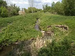 река в 2017 году в селе Стецовка