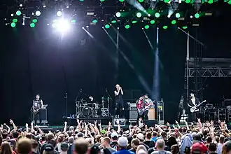 Группа выступает на Rock am Ring в 2019 году.