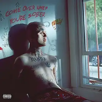 Обложка альбома Lil Peep «Come Over When You’re Sober, Pt. 2» (2018)