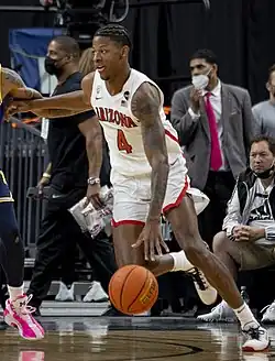 Терри в составе «Аризона Уайлдкэтс» в 2021 году