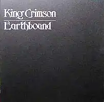 Обложка альбома King Crimson «Earthbound» (1972)