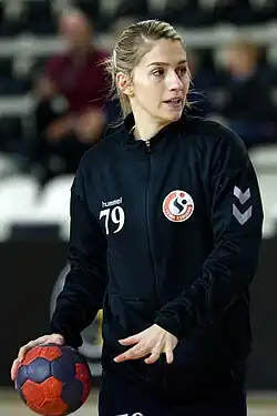 Эставана Полман в игре за «Эсбьерг[англ.]»