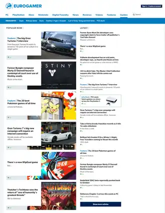 скриншот главной страницы сайта