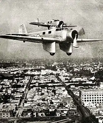 Пара Ae. MB.2 в полёте