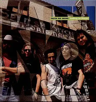 Обложка сингла Faith No More «Falling to Pieces» (1990)