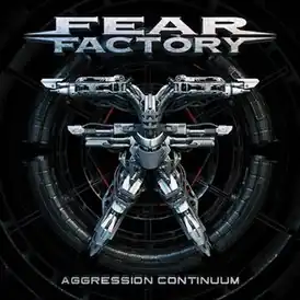 Обложка альбома Fear Factory «Aggression Continuum» (2021)
