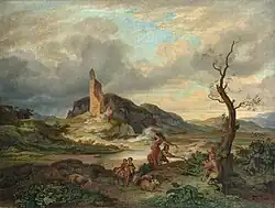 Торре ди Квинто в окрестностях Рима. 1832. Частное собрание