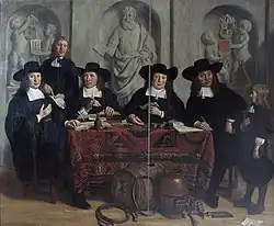 Старшины гильдии бондарей и виноделов. 1673. Холст, масло. Исторический музей, Амстердам