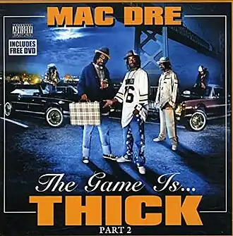 Обложка альбома Mac Dre «The Game Is Thick ... Part 2» (2004)