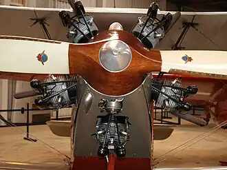 Genet Major installed in a Southern Martlet at the Shuttleworth Collection