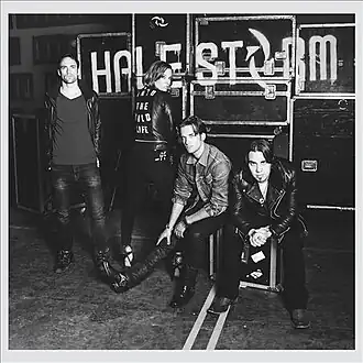 Обложка альбома Halestorm «Into The Wild Life» (2015)