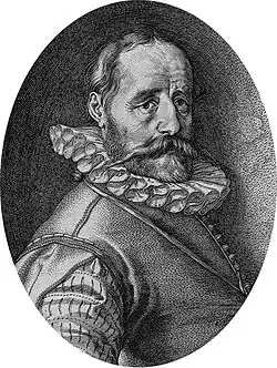 Х. Гольциус. Портрет Х. Бола. Офорт