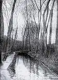 эскиз: Ручей Авре между Сен-Мард и Сен-Орен, 1914