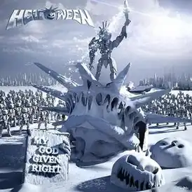 Обложка альбома Helloween «My God-Given Right» (2015)