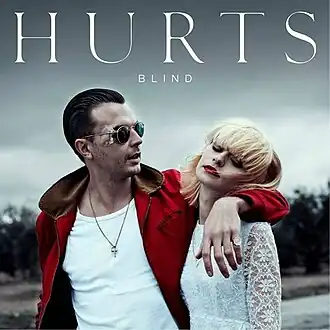 Обложка сингла Hurts «Blind» (2013)