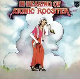 Обложка альбома Atomic Rooster «In Hearing of Atomic Rooster» (1971)