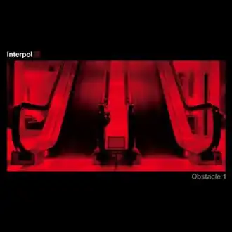 Обложка сингла Interpol «Obstacle 1» (2002)