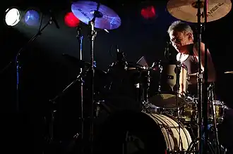 Рон Буши во время концерта Iron Butterfly в Германии. Май, 2005.