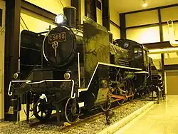 Паровоз из экспозиции на станции Торокко Сага