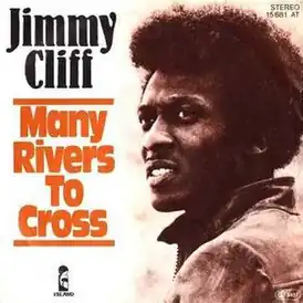 Обложка сингла Джимми Клиффа «Many Rivers to Cross» (1969)