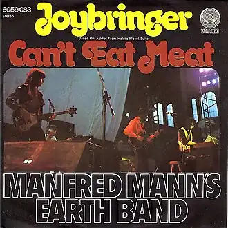 Обложка сингла Manfred Mann’s Earth Band «Joybringer» ()