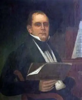 Гийом Франсуа Кольсон. Портрет Хуана Федерико Эдельмана (ок. 1840)