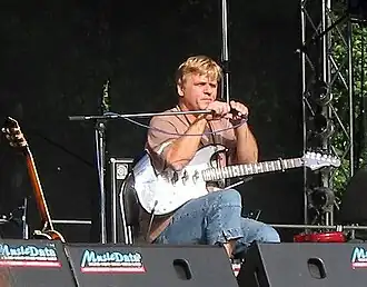 Карел Плихал на фестивале в Окорже