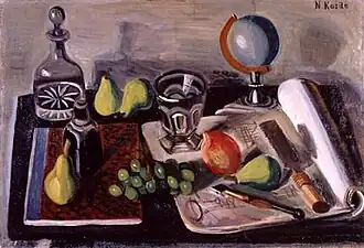 Натюрморт с глобусом, 1925