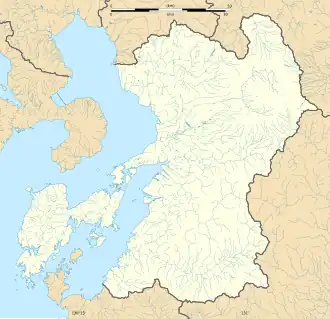 Асикита на карте