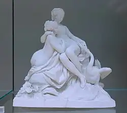 Леда и Лебедь. 1764-1766. Бисквит. Севр. Музей Виктории и Альберта, Лондон