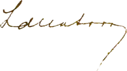 Изображение автографа