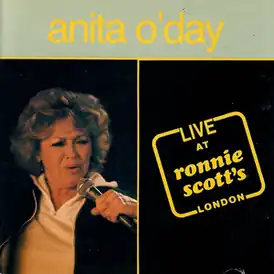 Обложка альбома Аниты О’Дэй «Live at Ronnie Scott’s London» (1986)