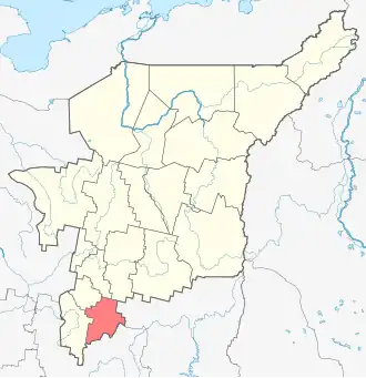 Койгородский район на карте