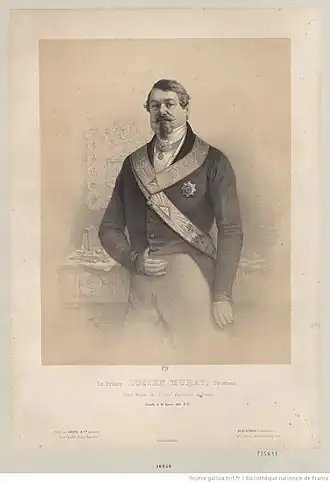 Портрет Мюрата ок. 1865 года