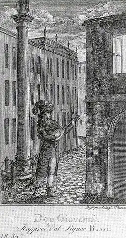 Басси в роли Дон Жуана