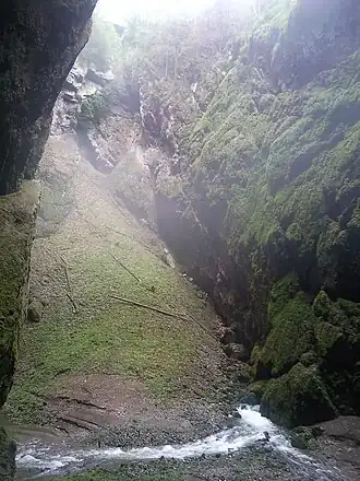 На дне пропасти Мацоха.