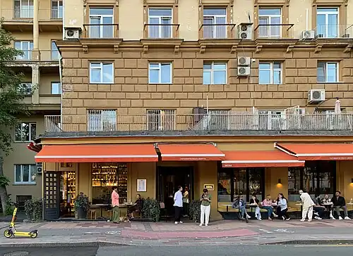 Помещение, где ранее размещался магазин, в 2024 году