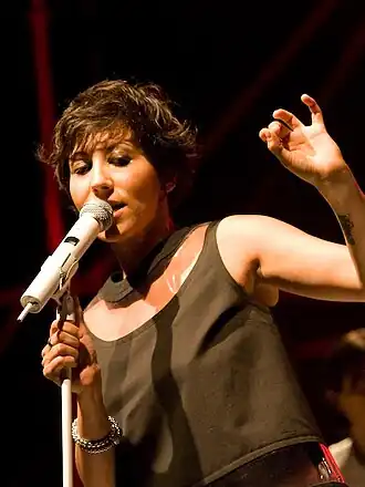 Малика Аян на концерте в 2009 году