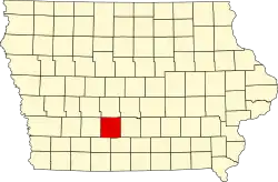 Мадисон на карте