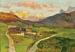 Вечер в горах