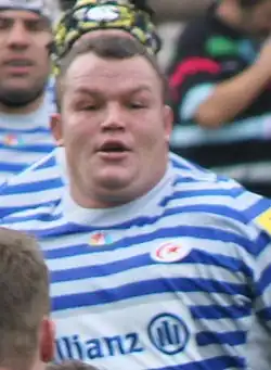 Мэтт Стивенс в составе клуба «Сарацины»