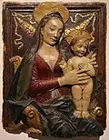 M. Чивитали. Мадонна с Младенцем. 1465—1475. Терракота